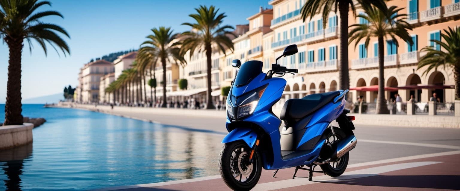 Scooters location nice